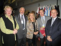Леонид Остапенко, Татьяна Лисицкая и Борис Ивлиев с гостями